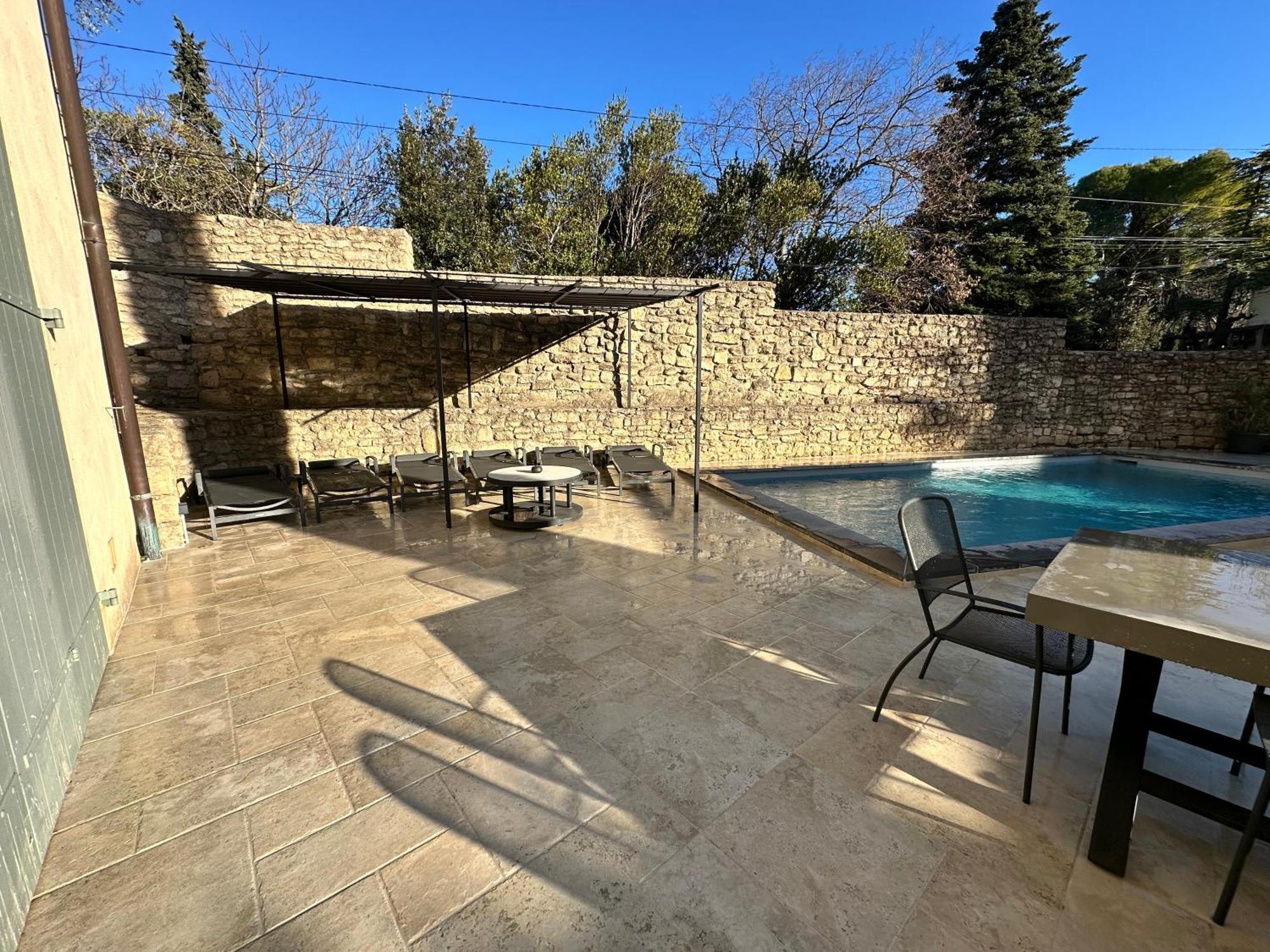 Appartement Avec Piscine Privee Dans Residence Pour 6 Personnes Uzès Exterior foto